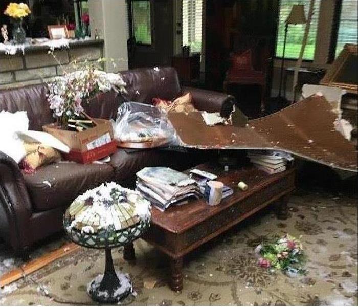 Storm Damaged Home 